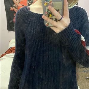 American eagle outfitters navy blue sweater